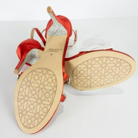 Jewel by Badgley Mischka Melania Crystal Embellished Ankle Strap Sandal - Picture 7 of 7